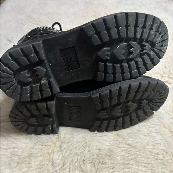 Rock and Candy Hensley Black Boots with Rhinestone Detail size 8 - Picture 3 of 10